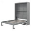 Lit escamotable double pleine grandeur avec tablettes-2122480475