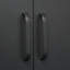 Armoire de rangement divers 2 portes, classeur de bureau 2 cloisons mobiles