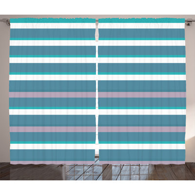 Valda Semi Sheer Curtain Pair