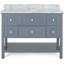 Ensemble de meuble-lavabo simple 49 po avec plateau Razeena-1004140033
