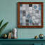 Papillon sur bleu - Reproduction d'art sur toile encadrée-1122881395-1122899622