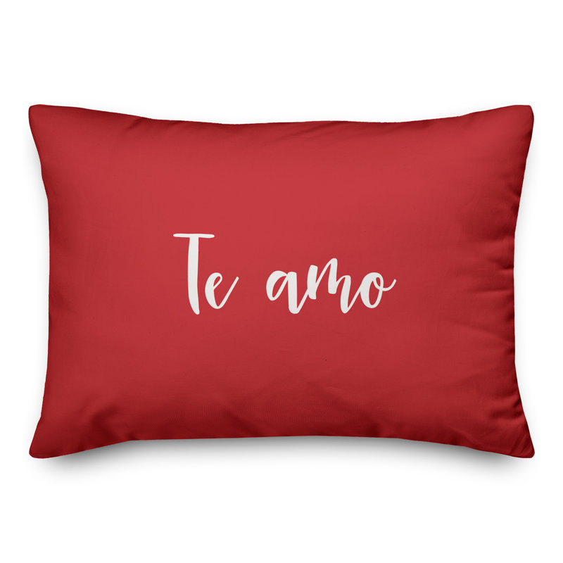 Throw Pillow, Red