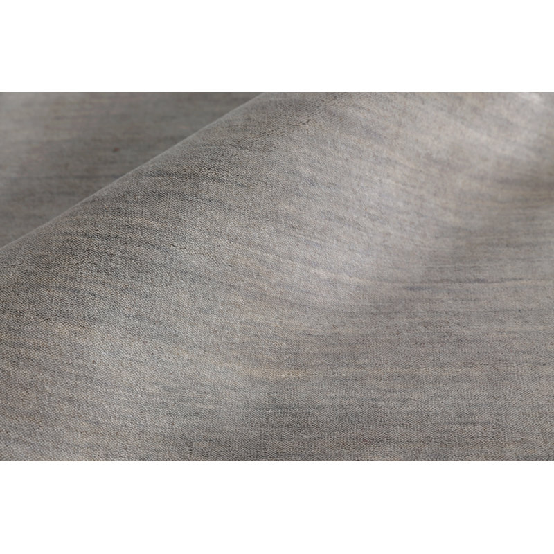 Dove Wool Area Rug in Light Green, Rectangle 9' x 12'