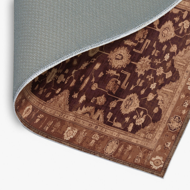 Tapis noir intérieur et extérieur surteint, Rectangulaire 8 pi x 10 pi