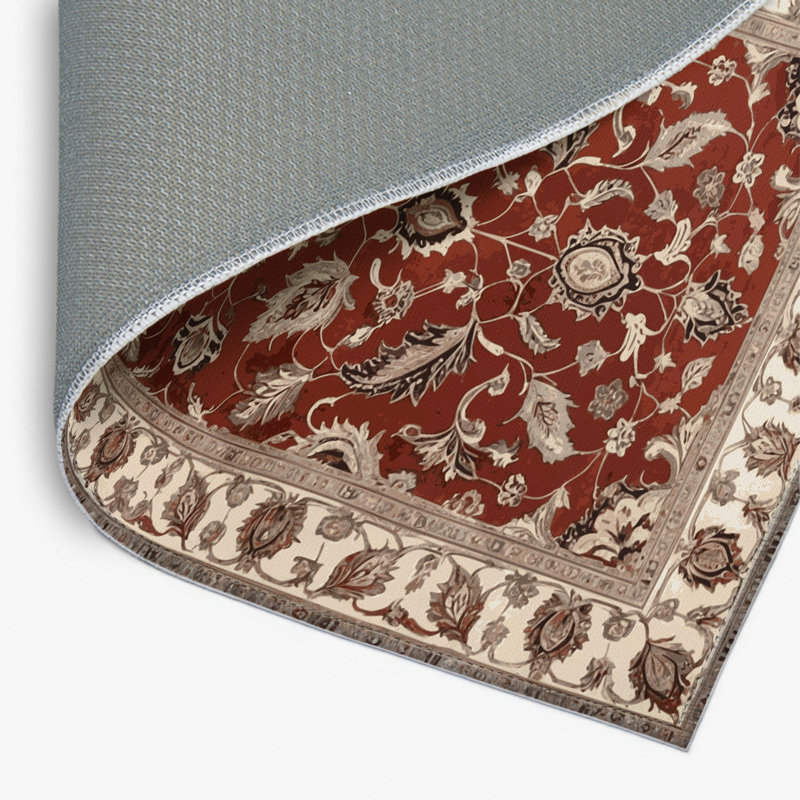 Tapis d'intérieur et d'extérieur brun Persian, Rectangulaire 2 pi x 3 pi