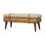 Banc en cuir Marisal Boucle X