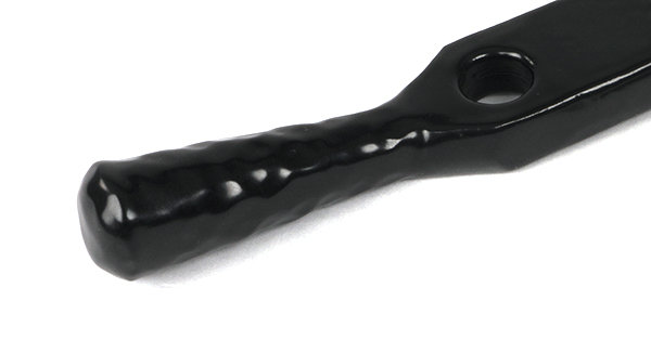 Hammered Newbury Stay, Black, 24.9cm H x 1.6cm W x 0.6cm D