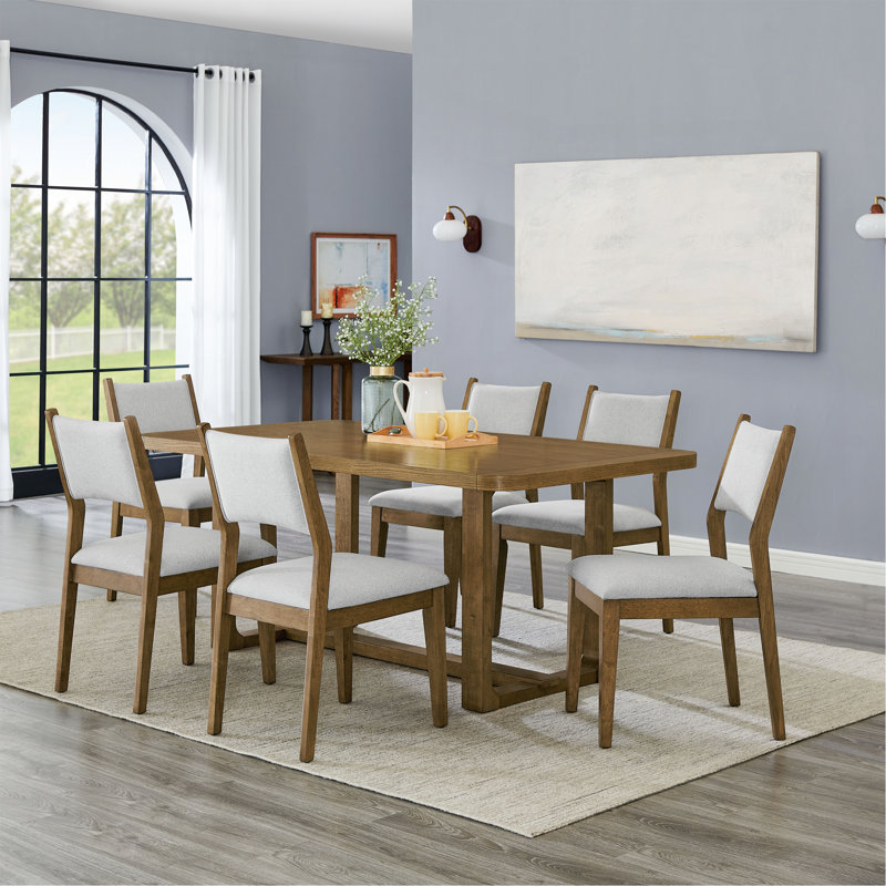Rectangular Sled Dining Set, 7