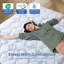 Surmatelas en gel rafraîchissant 3 po / 4 po avec sangles et housse amovible lavable-219246728-219246836