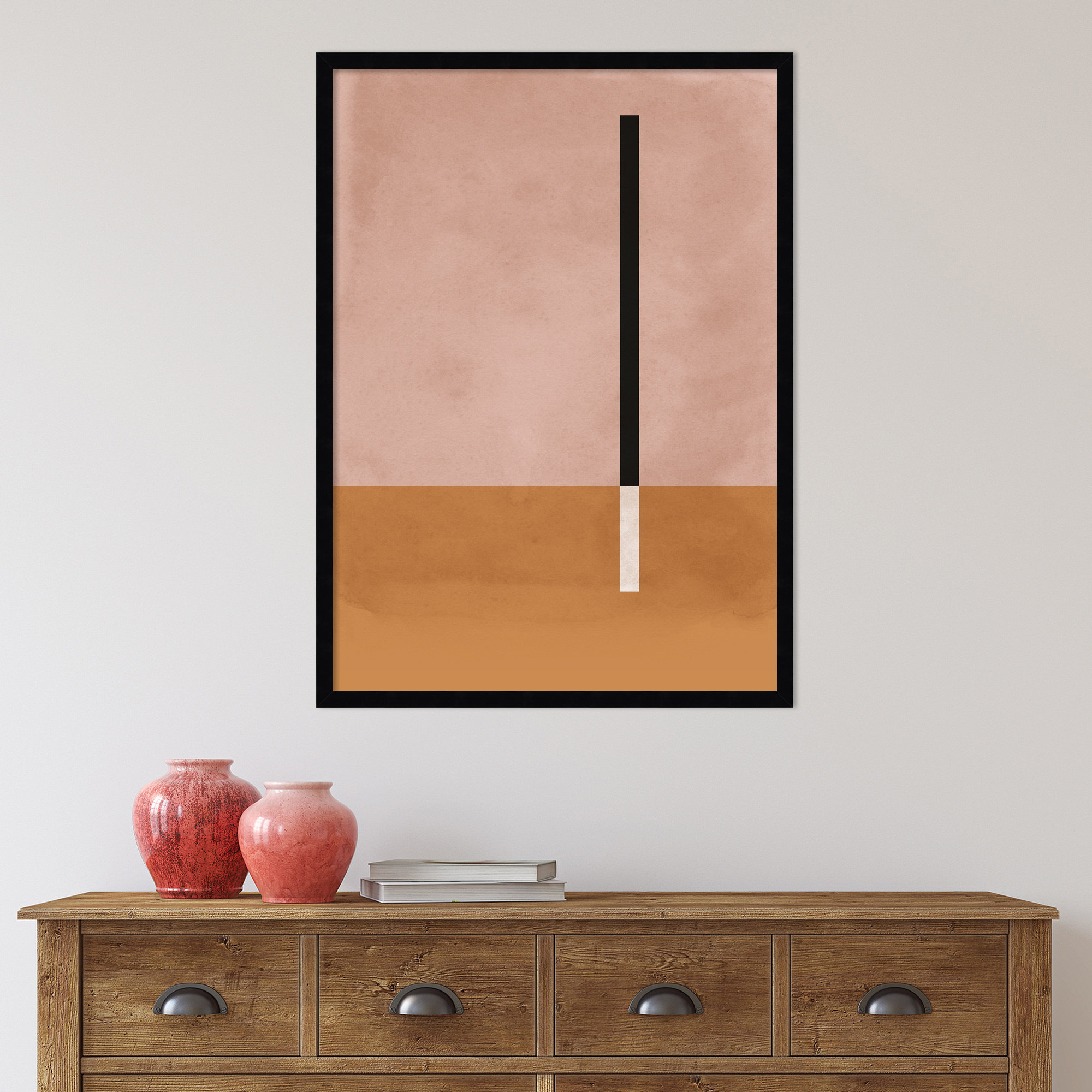 Venice 1 by Alexander Ginzburg, 33.25" H x 24.25" W x 0.88" D, Black