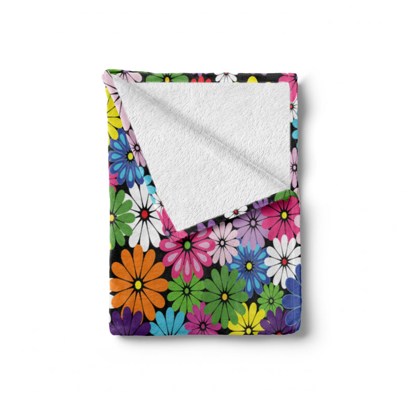 Hand Woven Throw Blanket, 60" W x 80" L