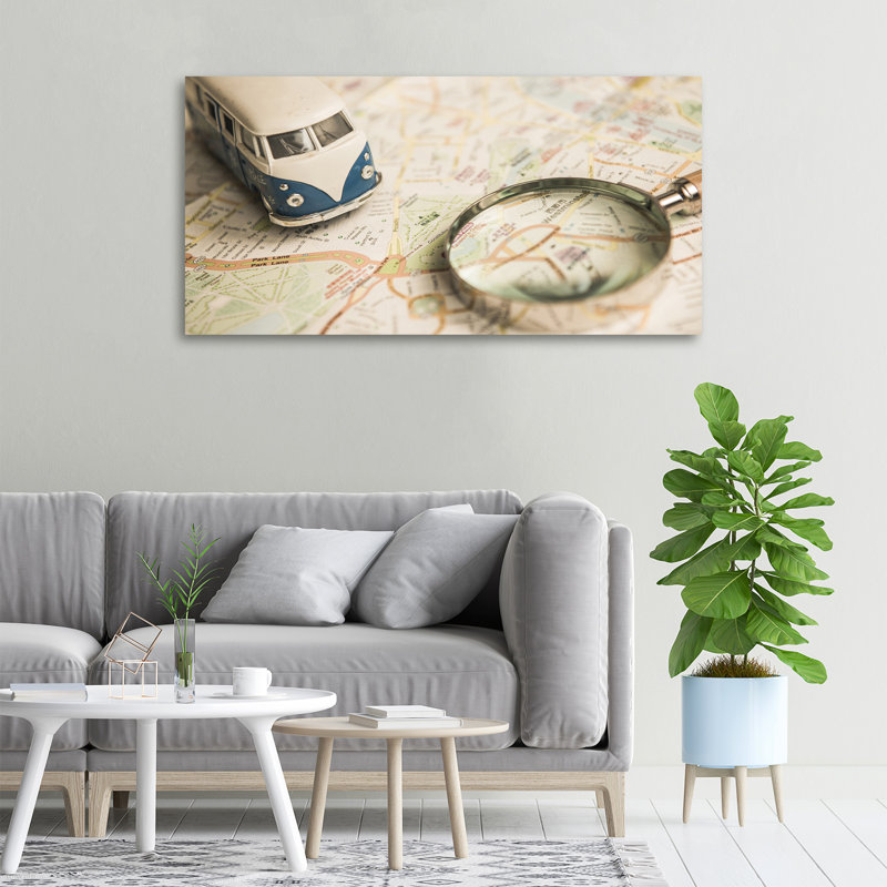 Symbolism Of Travel - No Frame Print on Canvas
