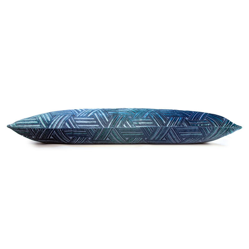 Entwined Rectangular Pillow Cover & Insert, Shark