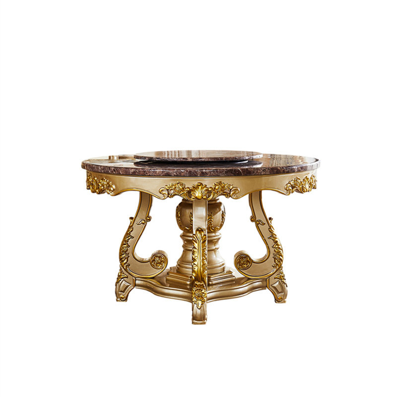 Table de salle à manger Modern Luxury, H 29,9 po x L 47,2 po x l 47,2 po