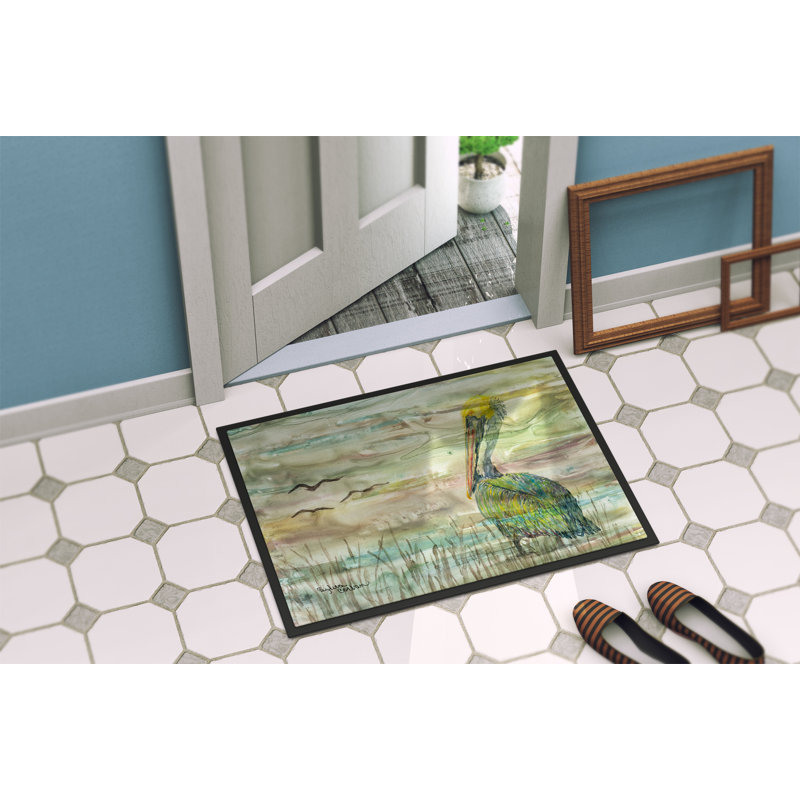 Meadow Non-Slip Outdoor Doormat, Rectangle 1'5" x 2'2"