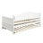 Wooden Daybed With Trundle Modern Twin Daybed Frame Sofa Bed Guest Bed -1212594078