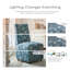 Chaise d'appoint rembourrée Colette avec roulettes-1534172656