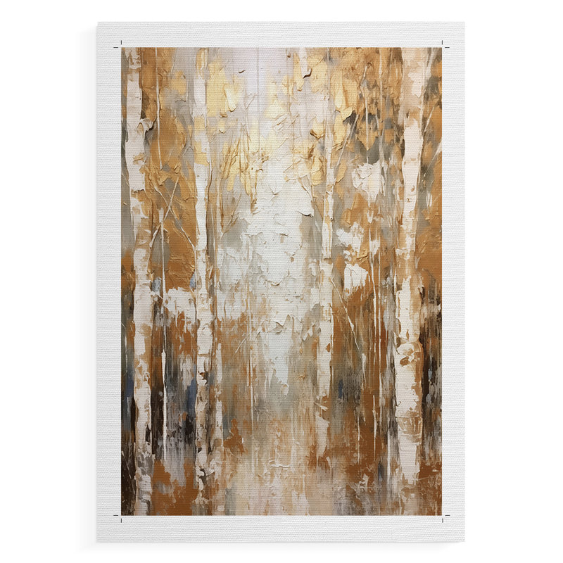Série ABSTRACT CMLXI - Impression sur toile seulement - NON CADRE, H 18 po x l 12 po