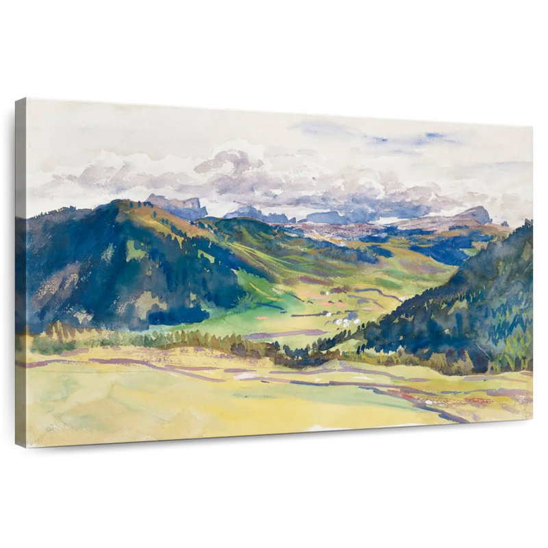 Dolomites d'Alvord Open Valley 1913-1914, H 30 po x l 45 po