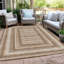 Tapis chocolat intérieur / extérieur lavable à la machine Xhevrie-1280656106