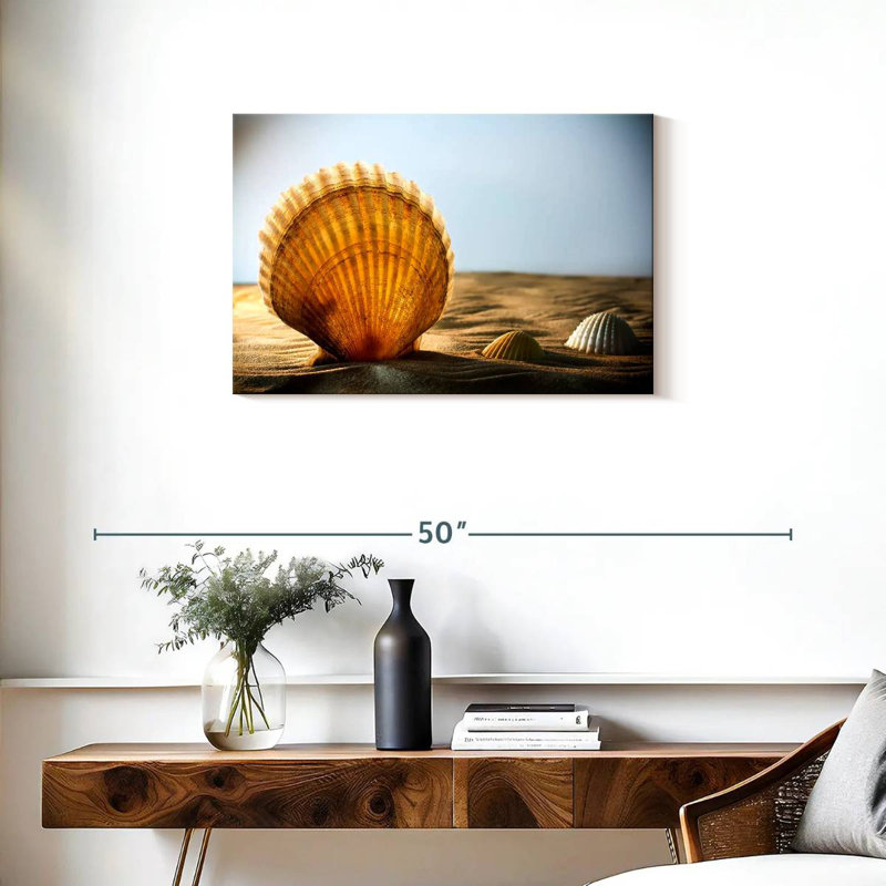 Aletra Sand Seashells, 20" H x 30" W