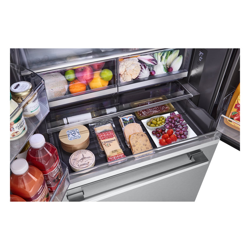 Lg Studio 27 Cu. Ft. Smart Counter-Depth Max French Door Refrigerator, Silver
