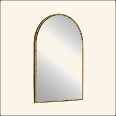Arched Mirror,Wall Mirror For Bathroom,Vanity Mirror Or Wall Decor Arch Mirror For Livingroom Bedroom Entryway