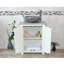 Roberge 650mm Single Bathroom Vanity with Vessel Stone Basin-40568257-40568336-40568259