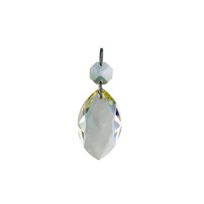 Handmade Crystal Finial Ornament