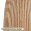 Table de salle à manger ronde de 47,24 pouces, table basse moderne en bois