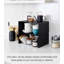 Tower Yamazaki Home Stackable Kitchen Rack, Storage Organizer Counter Shelf, Small, Stack up to Two-46492097-46492098