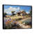 Black Floater Framed