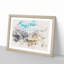 Mountain View in France - Framed Print-56915572-56915573