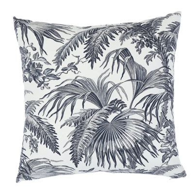 Schumacher x Jill Lasersohn Toile Tropique Pillow