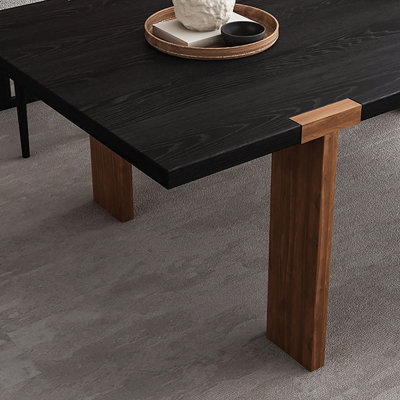 Solid Ash Wood Dining Table