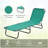 Foldable Outdoor Chaise Lounge Chair With 5-Level Reclining And Durable Ox-655687598