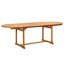 8 - Person Solid Wood Patio Dining Set Rectangular Table-1821134377