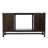 Lucely 54.25'' W Brown/Antique Silver Electric Fireplace