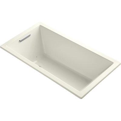 Baignoire gonflable chauffante avec drain réversible rectangulaire 60 po x 32 po avec drain réversible