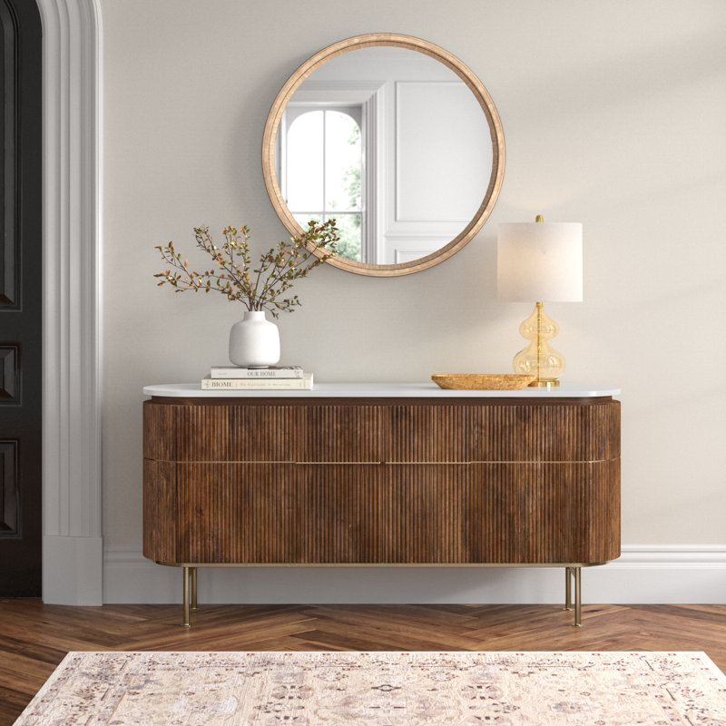 Marty 63'' Solid Wood Console Table