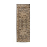 Hand-Knotted Area Rug in Brown