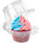  100 Pcs Individual Cupcake Containers, Plastic Clear Cupcake Holder With Lid, Cupcake Boxes