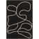 Tapis noir Jason