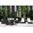 Algird Wicker 10 - Person Patio Conversation Set with Cushions