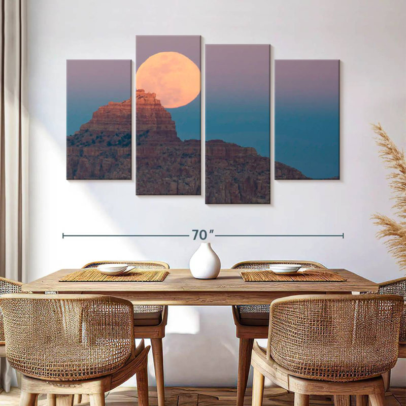Alvord Grand Canyon Super Moon, H 42 po x l 68 po