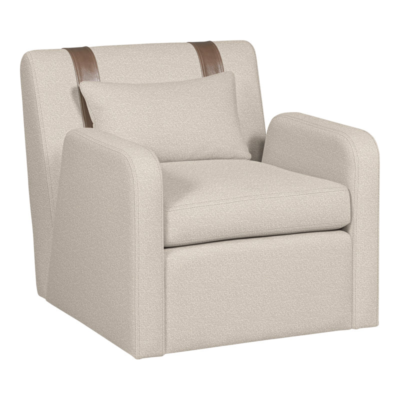 Colvin Swivel Armchair, Nadia Steam