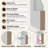 Interior 80/96H'' Primed Slab Door Frosted Door 3-Lite Solid Core Pantry  Standard Door French Style Doors-105770912