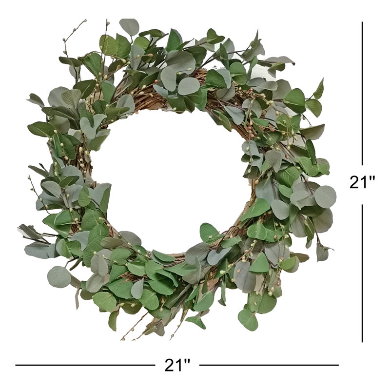 Couronne de mousse/soie 21 po