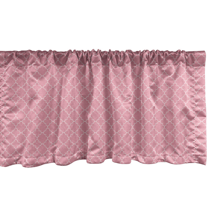 Ambesonne Mushroom Valance Pack of 2 Forest Elements Watercolor 54"X12" Multicolor