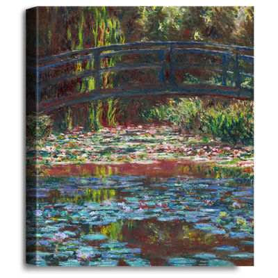 Water Lily Pond 1900 by Claude Monet The World Classic Art Reproductions, Giclee Canvas Prints Wall Art for Home Decor,. inches